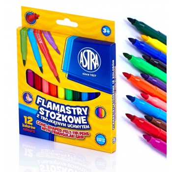 Conical felt-tip pens 12...