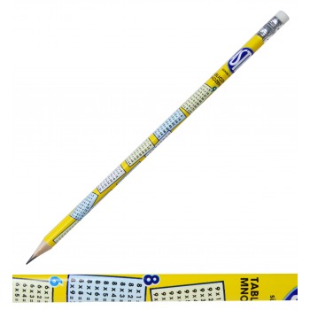 Pencil with eraser and...