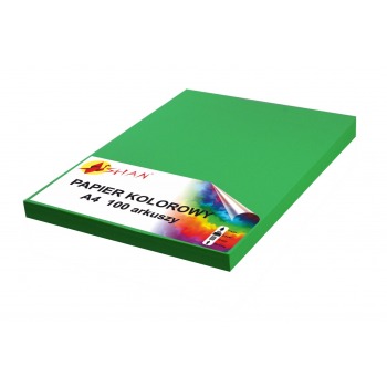 Color paper A4 100g green...