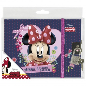 Diary hardcover padlock...