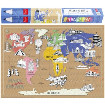 Coloring map XXL "Wonders...