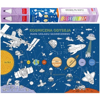 Coloring map XXL "Solar...