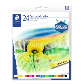 Dry pastels 24 colors...