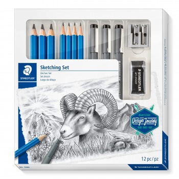 Set of 7 sketch pencils +3...