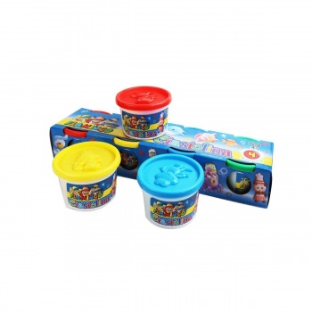 Ciastolina 4x70g Flamingo 3432