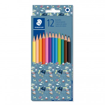 Hexagonal crayons 12 colors...