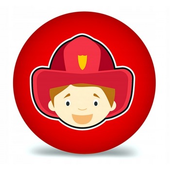 Rubber ball Fireman 23cm Artyk