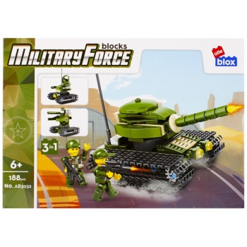Militaria 3in1 blocks. Tank...