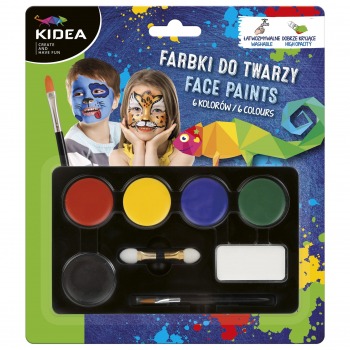 Face paints 3.4 g set x 6...