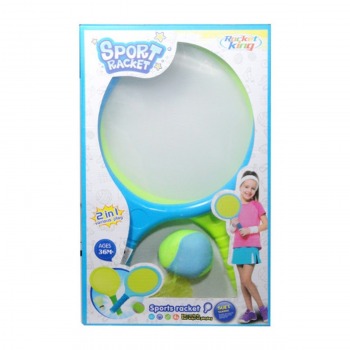 Rakietki + piłka + lotka...