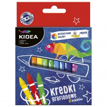 12 Kidea color pencils