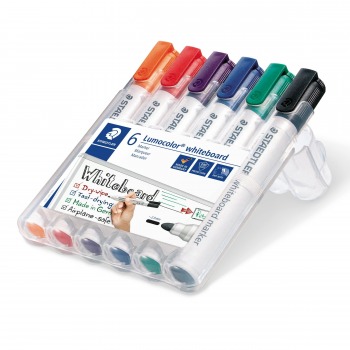 Whiteboard markers, round,...