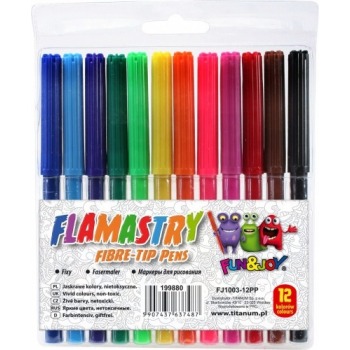 Fun & Joy 12-color markers