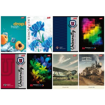 Notebook A5 96k UNIPAP line...