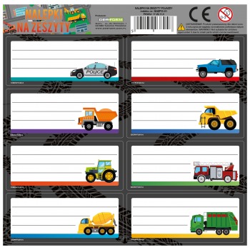 Stickers for exercise book...