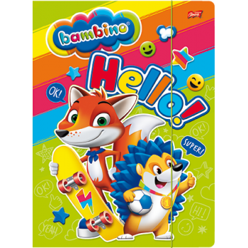 Teczka z gumką A4 Bambino