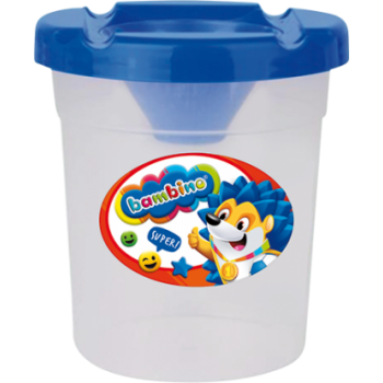 Non-spill water cup with...