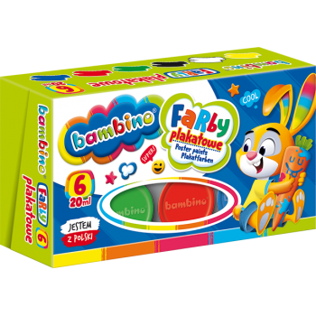 Poster paints 6 Bambino colors