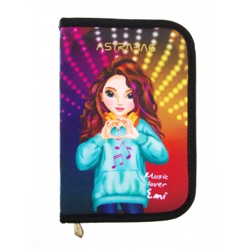 Double flap pencil case Top...