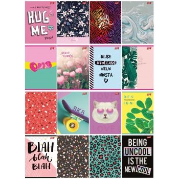 Zeszyt A5 60k linia mix...