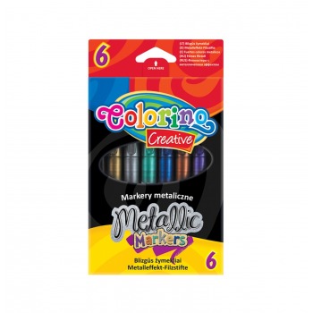 Metallic markers 6 colors...