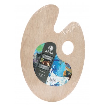 Hölzerne Malpalette Artea...