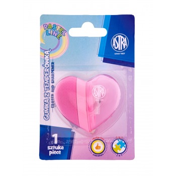 Sharpener and eraser 2-in-1...