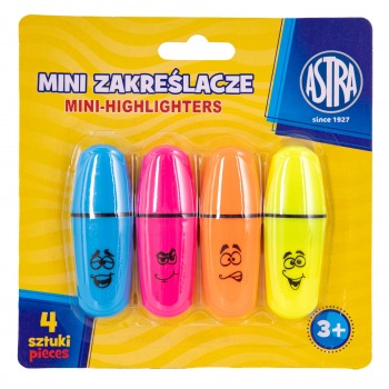 Highlighters Mini 4 pcs...