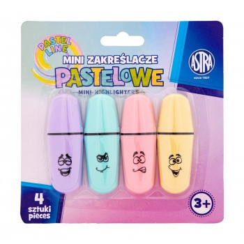 Highlighters Mini Pastel 4...