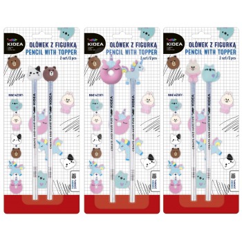 Bleistift mit Figürchen 2...