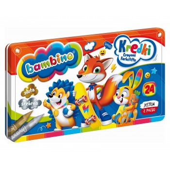 Kredki z glinki kaolinowej...