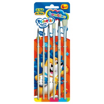 A set of 6 brushes. Bambino...
