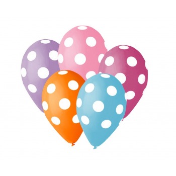 Balony groszki grochy 12"...