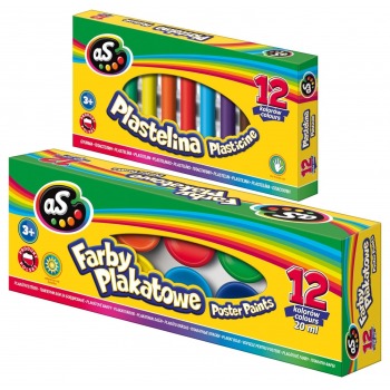 Farby plakatowe 12k 20 ml +...
