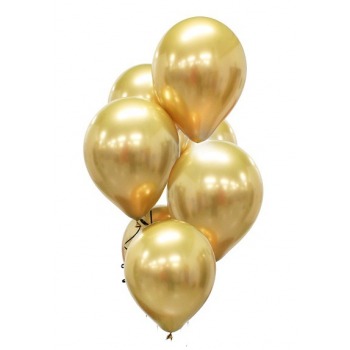 Balony B&C platynowe złote...