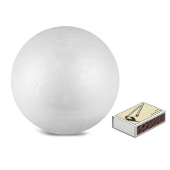 Styrofoam ball 15 cm Titanum