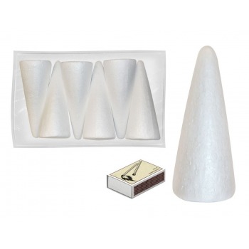 Polystyrol-Kegel 20cm 6...