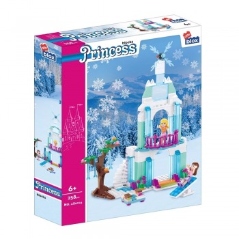 Girl Princess Snow Castle...