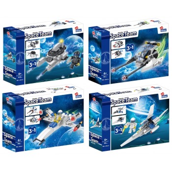 Klocki 3w1 SpaceTeam Kosmos...