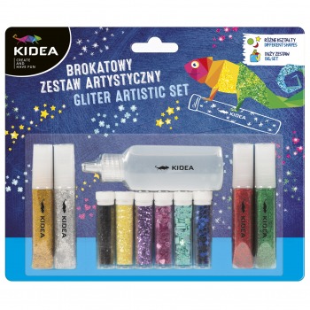 Glitzerkunst-Set 11el Kidea