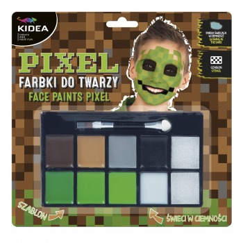 Pixel Kidea Gesichtsbemalung