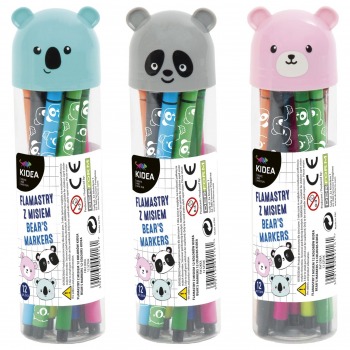 Marker 12 Farben Teddybär...