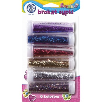 Creativo loose glitter 6x7g...