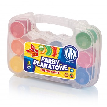 Etui für Plakatfarben 12k...