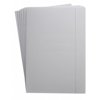 Teczka biała A4 na gumkę