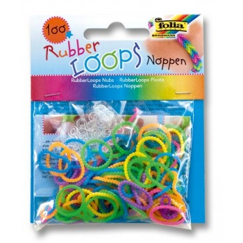 Neonband Flechtgummis 100...