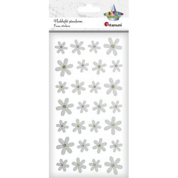 Foam stickers Flowers 28...