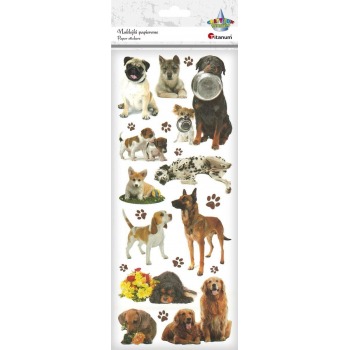 Papieraufkleber Dogs v1 21...
