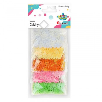 Sequins flowers 5 colors x...