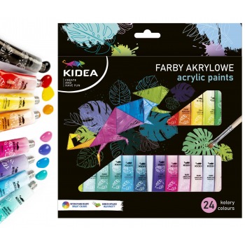 Acrylic paints in tubes 24...